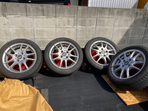 （取引き中）中古タイヤホイール14インチ　4本