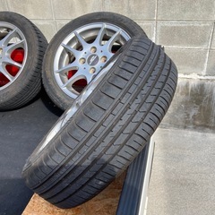 （取引き中）中古タイヤホイール14インチ　4本の画像