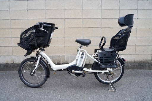  {受付中}?⭐️超特価⭐?電動自転車 ヤマハ 20インチ 子供乗せ アシスト 中古 081302