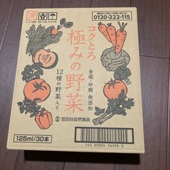 ［譲り先決定］野菜ジュース125ml×30本の画像