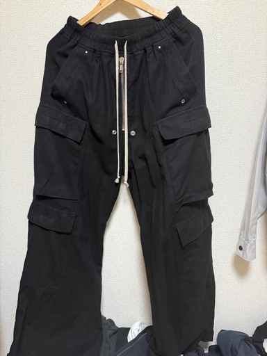 24AWリックオウエンス　ダブルカーゴジャンボべラス