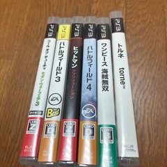 プレステ3 ソフト　6本の画像