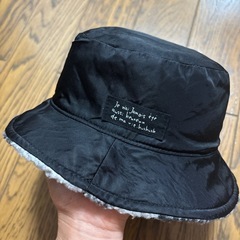 リバーシブル　キッズ　バケハの画像