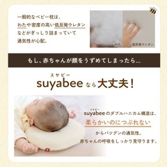 ドーナツ型•ベビー枕 の画像