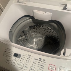 【無料】ニトリ 洗濯機 6kg 2019年製の画像