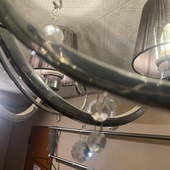 シャンデリア1部パーツ欠品ありの画像