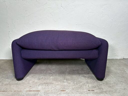 美品『Cassina』カッシーナ マラルンガ オットマン スツール RWso68 美品『Cassina』カッシーナ マラルンガ オットマン スツール
