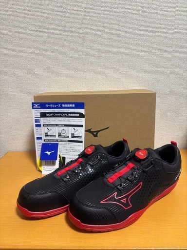 [新品]ミズノ　コラボ安全靴