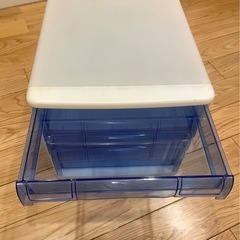 (取引中)書類・小物　クリア引き出し／4段 の画像