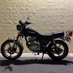SUZUKI gn125h 実働 鍵 書類ありの画像