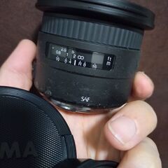 超希少　レンズは新品級　sigma AF 18mm f3.5　canon efマウント の画像