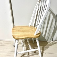木製　アンティーク　ダイニングチェア4脚
の画像