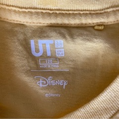 UNIQLO ミッキーマウス　イエロー　120の画像