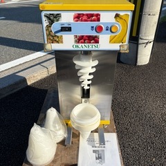 中古品 オカネツ工業 アイスクリームブレンダー SF01 動作問題なし 厨房 4、5年前に購入の画像