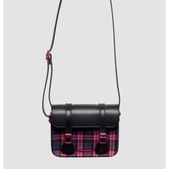Dr. Martens ドクターマーチン 7インチ サッチェル バッグ チェック柄の画像