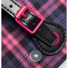 Dr. Martens ドクターマーチン 7インチ サッチェル バッグ チェック柄の画像