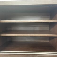 キッチンボード 食器棚 幅約1200×奥行510×高さ1750mm 基本引き取り限定 神奈川県横須賀市の画像