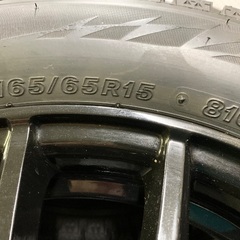 効く！ブリザック　165/65R15　タフト　ソリオ　デリカD2　SCHNEIDER　岩手県盛岡市の画像