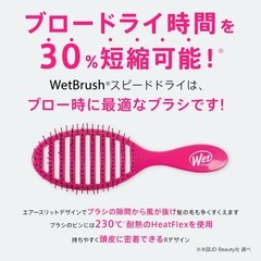 ウェットブラシ スピードドライの画像