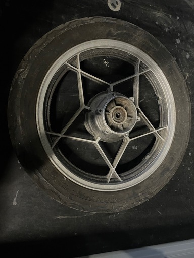 gsx400f リアホイール