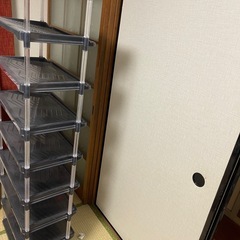 靴収納の画像