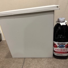 MUJIゴミ箱　蓋付き2個の画像
