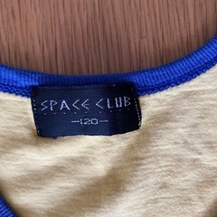 SPACECLUB　くじら　タンクトップ　120の画像