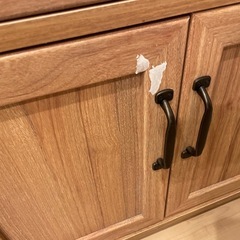 受付再開 【値下げしました】食器棚の画像