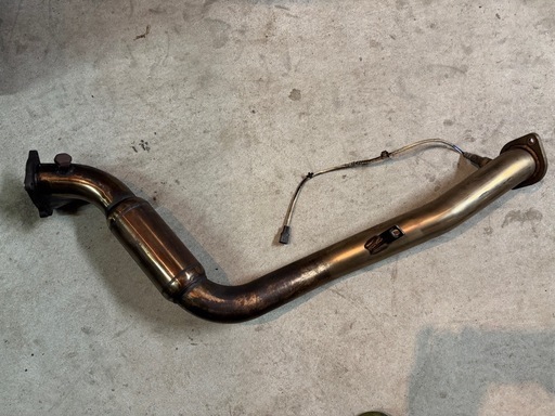 ZERO SPORTS スーパーメタルフロントパイプ　スバル　インプレッサ　GDA・GDB・GGA用　希少　廃盤品