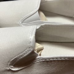 【未使用】シューズ白　39サイズの画像