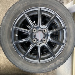 DILETTO14インチアルミホイール＆TOYOスタッドレスタイヤ155/65R14⭐️4本セット⭐️軽自動車⭐️タントなどに⭐️千葉の画像