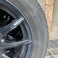DILETTO14インチアルミホイール＆TOYOスタッドレスタイヤ155/65R14⭐️4本セット⭐️軽自動車⭐️タントなどに⭐️千葉の画像