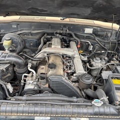 トヨタ　ランクル80  ラプター塗装　ディーゼルターボ　サンルーフ　AT デフロック付き　実働中古現状販売　距離約２６万キロの画像