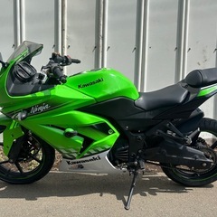 【動画あり】ニンジャ250R スペシャルエディション　タイヤ前後新品　チェーン新品の画像