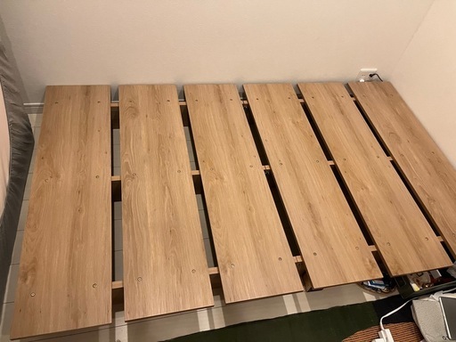 ?期間限定セール? LOWYA ベッドフレーム シングル 美品 ✨9,000円✨