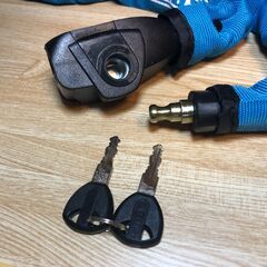新品）ABUS製チェーンロックの画像