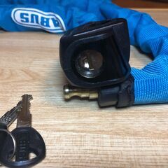 新品）ABUS製チェーンロックの画像