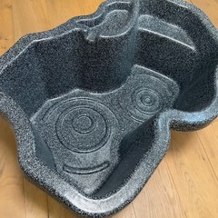 なごみ池 L 90L (庭園埋め込みタイプ)池 プラ池 ひょうたん池 埋め込みの画像