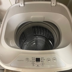 【決まりました】一人暮らし用小型洗濯機（3.8kg）の画像