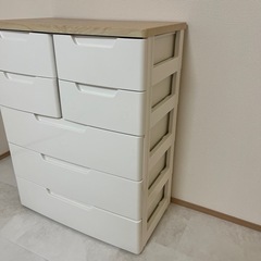 【2023年購入】アイリスオーヤマ マルチユースチェスト 5段の画像