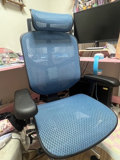 エルゴヒューマン エンジョイ2 ハイタイプ オフィスチェア 美品