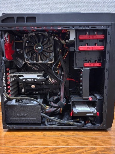 ゲーミングPC(ストレージなし) i7-4790K / GTX1050Ti / メモリ32GB