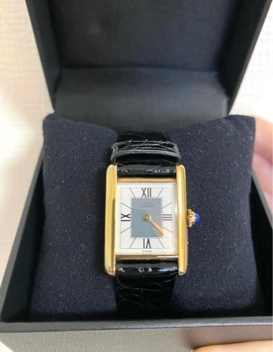 【定価90万円】ほぼ新品　購入証明書付き　超希少　カルティエ　Cartier 時計