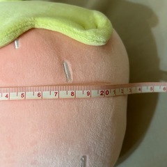 ハート いちご クッションの画像