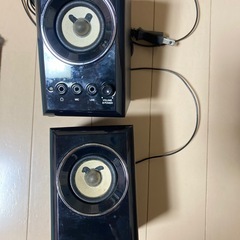 MM-SPWD2BK 木製2chマルチメディアスピーカーの画像