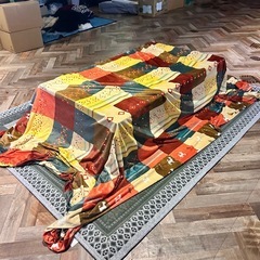 人感センサー付き 家具調こたつの画像
