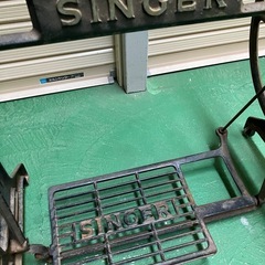 SINGER　ヴィンテージ 足踏みミシン 鉄脚 アンティークの画像