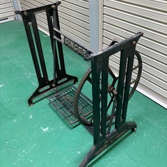 SINGER　ヴィンテージ 足踏みミシン 鉄脚 アンティークの画像