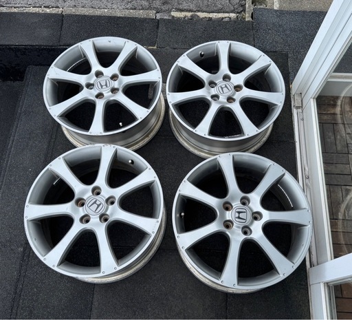 ホンダ オデッセイ アブソルート 純正ホイール 18インチ 7J+55 PCD114.3