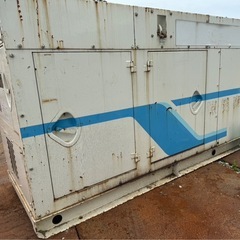 発電機　日本車輌　NES55SH 実働中古現状販売　アワー4574h 45kva ディーゼルの画像